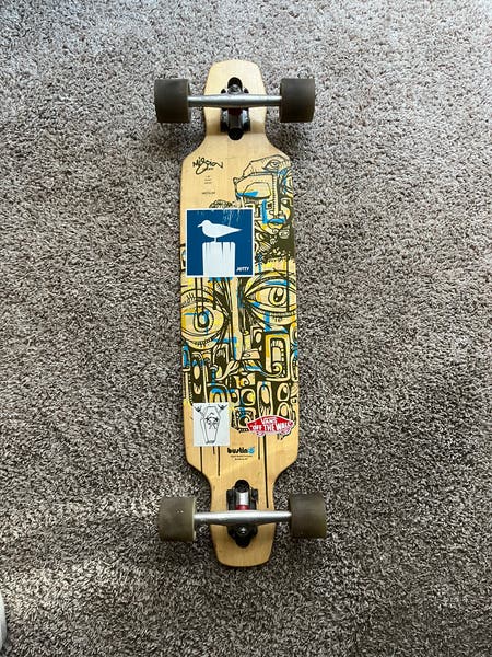 美品中古品/9.33feetDEGAWA\"NOBRAND\"LONGBOARD Zed Sapphire Ten Toes 44