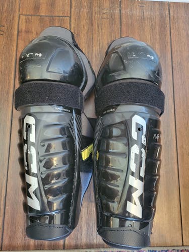 Junior Used CCM Tacks 12" Shin Pads