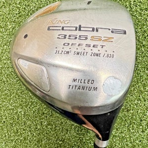 Cobra 355 SZ Titanium Offset 12* Driver Aldila HM Tour 50 Ladies Graphite sa8403