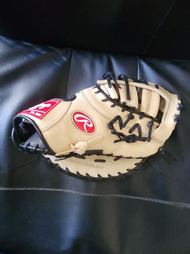 Used 2023 Rawlings Right Hand Throw First Base Gold Glove Elite Baseball Glove 13"