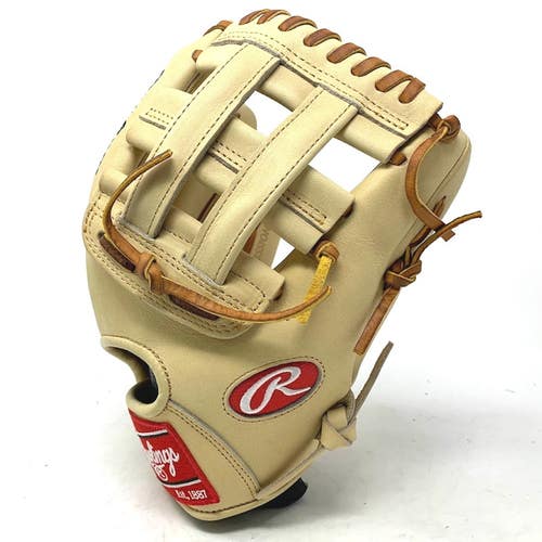 PRO205-6-CMTN24-RightHandThrow Rawlings Heart of the Hide 11.75 Inch H Web Camel