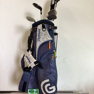 Cleveland Golf CGJ Juniors Set Driver, Wood, Hybrid, Irons, SW, Stand Bag