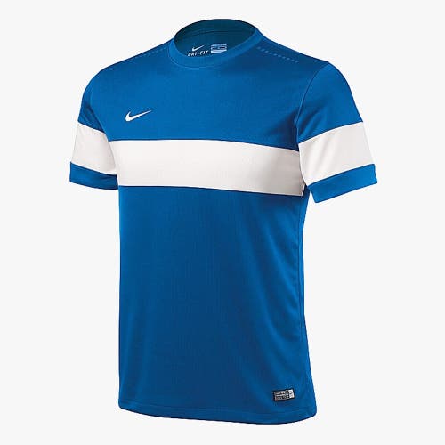 Nike Youth DriFIT Unite 645923 Size Medium Royal Blue White Soccer Jersey NWT
