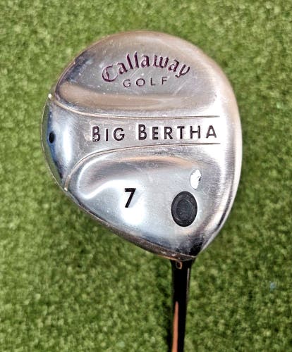 Callaway Golf Big Bertha 7 Wood RH / Ladies Graphite ~41.25" / NEW GRIP / jd6793