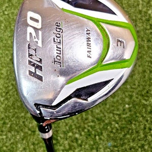 Tour Edge HP20 3 Fairway Wood Left-Handed LH / Uniflex Graphite ~43.75" / jd6794