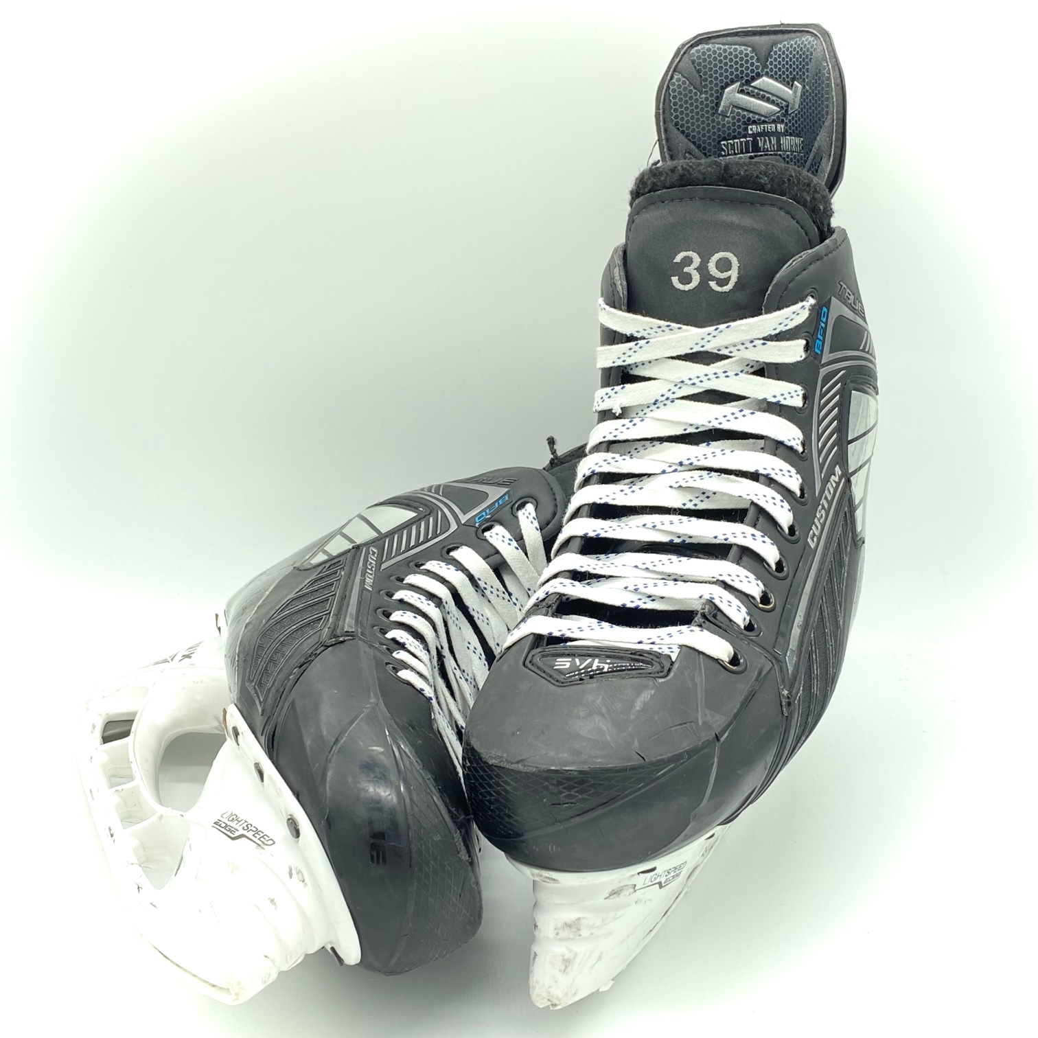 Used Senior True Pro Custom Hockey Skates - Anthony Mantha - Wahsington Capitals (NHL)