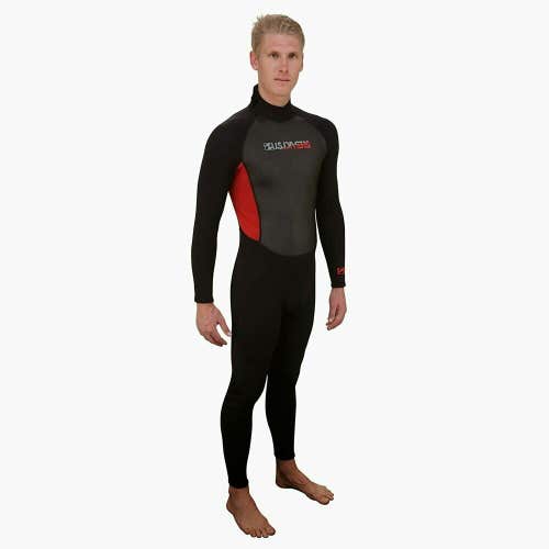 NEW US Divers Mens Full Wetsuit Size Medium Mercury 3/2
