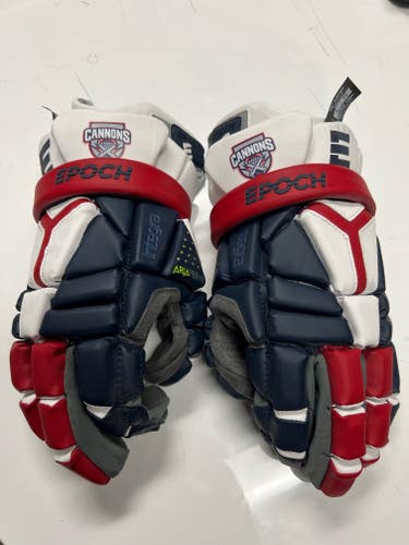 New Player's Epoch Integra Elite Lacrosse Gloves 13" PLL Cannons