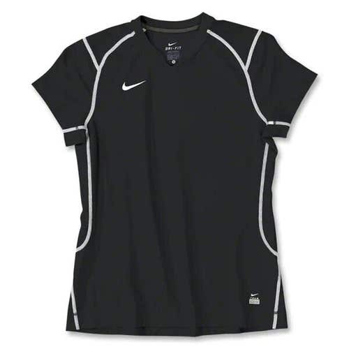 Nike Youth Girls Brasilia I 379140 Size Small Black White Jersey NWT $40