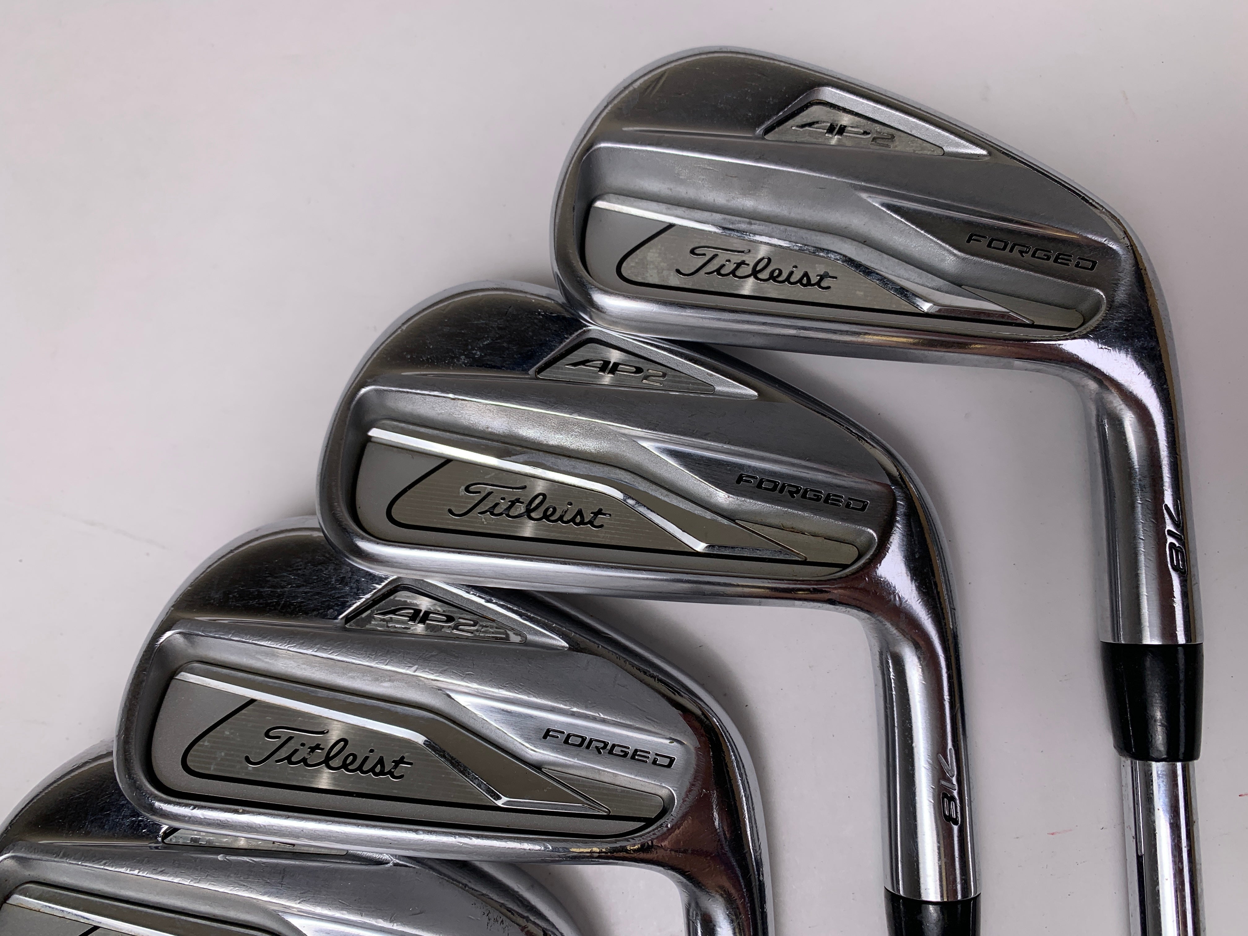 Titleist 718 AP2 Iron Set 5-PW KBS Tour Extra Stiff Steel Mens RH