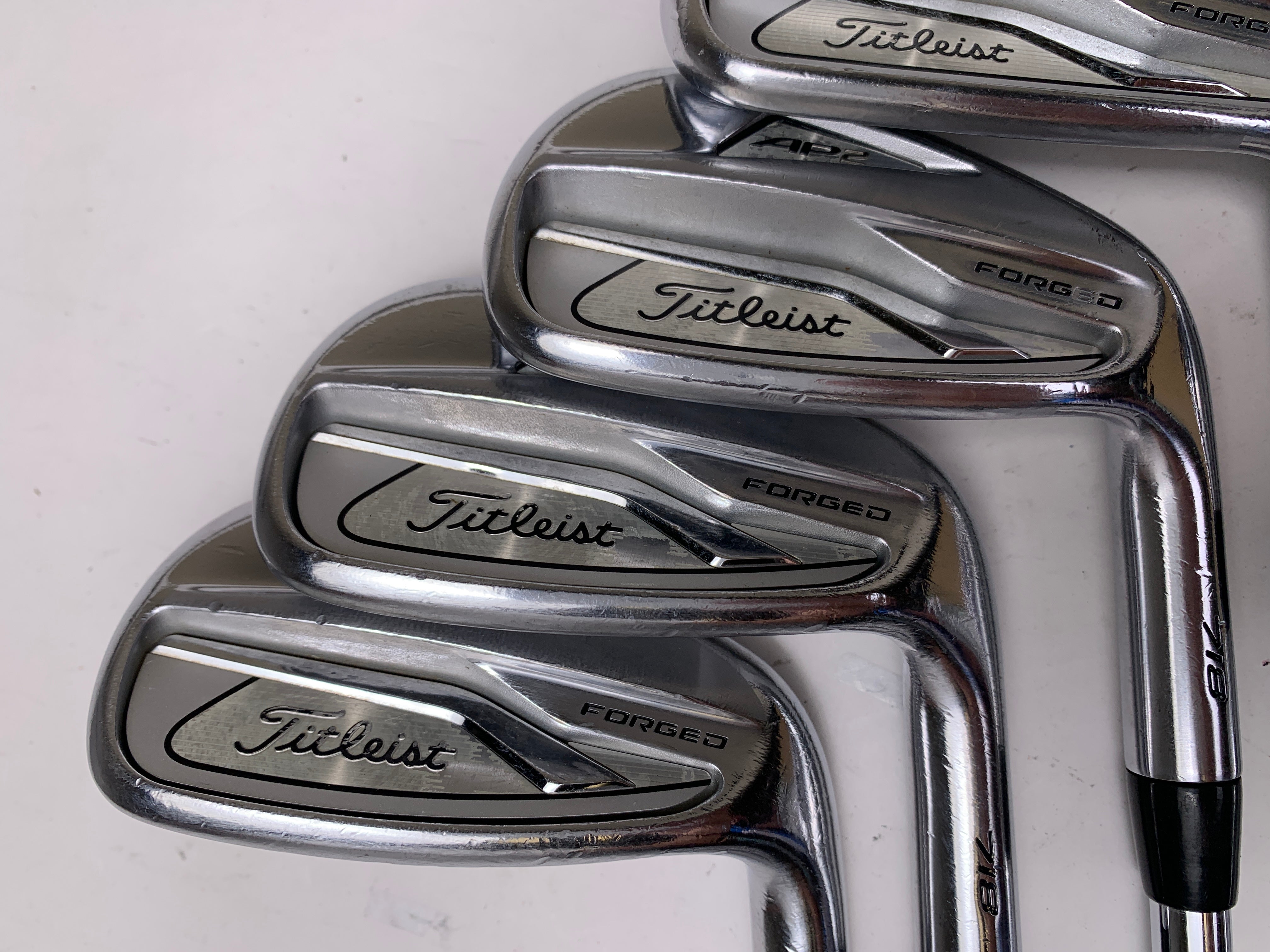Titleist 718 AP2 Iron Set 5-PW KBS Tour Extra Stiff Steel Mens RH