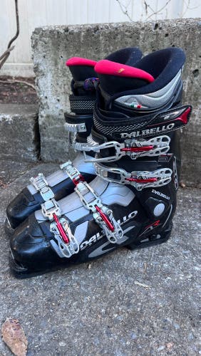 GREAT FOR BEGINNERS! USED Beginner Dalbello Aerro 57 Ski Boots! STOP RENTING!