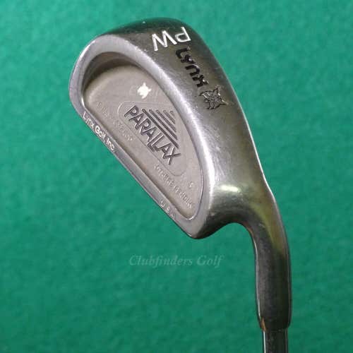 Lynx Parallax 17-4 Stainless PW Pitching Wedge Factory Lynx Lite Steel Regular