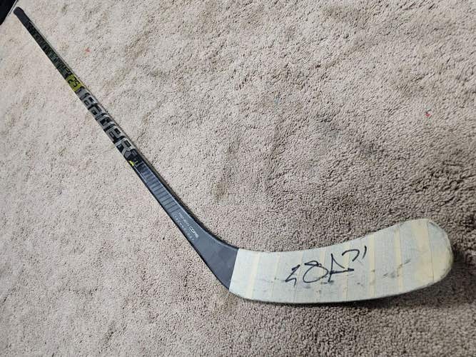 EVGENI MALKIN 18'19 Signed Pittsburgh Penguins Game Practice Used Hockey Stick