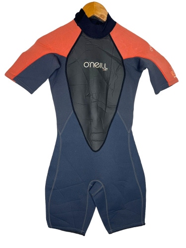 O'Neill Womens Shorty Spring Wetsuit Size 8 Reactor 2mm