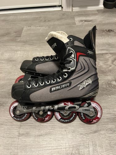 Used Bauer Vapor XR1 Inline Skates Size 8