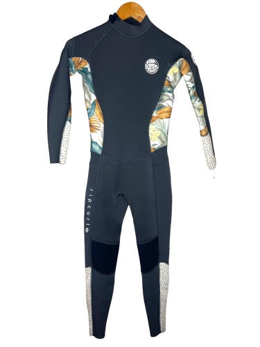 NEW Rip Curl Girls Full Wetsuit Childs Size 12 Dawn Patrol 3/2