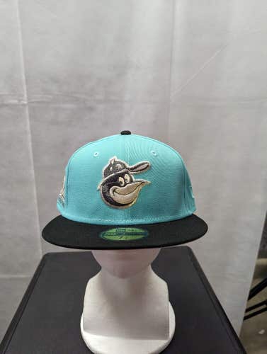 NWS Baltimore Orioles New Era 59fifty Mint 7 1/4 MLB