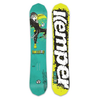 New Kemper Fantom X Fortnite snowboard & bindings (Sizes: 150, 154) You choose binding color