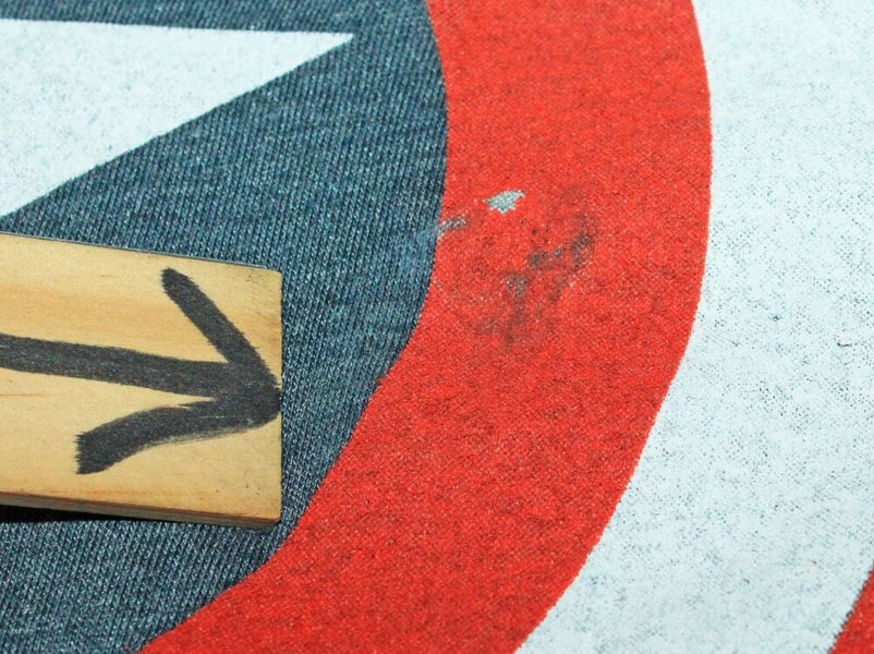 Defects - Captain America Small Blue Shirt - Marvel Comics Shield Logo Avengers