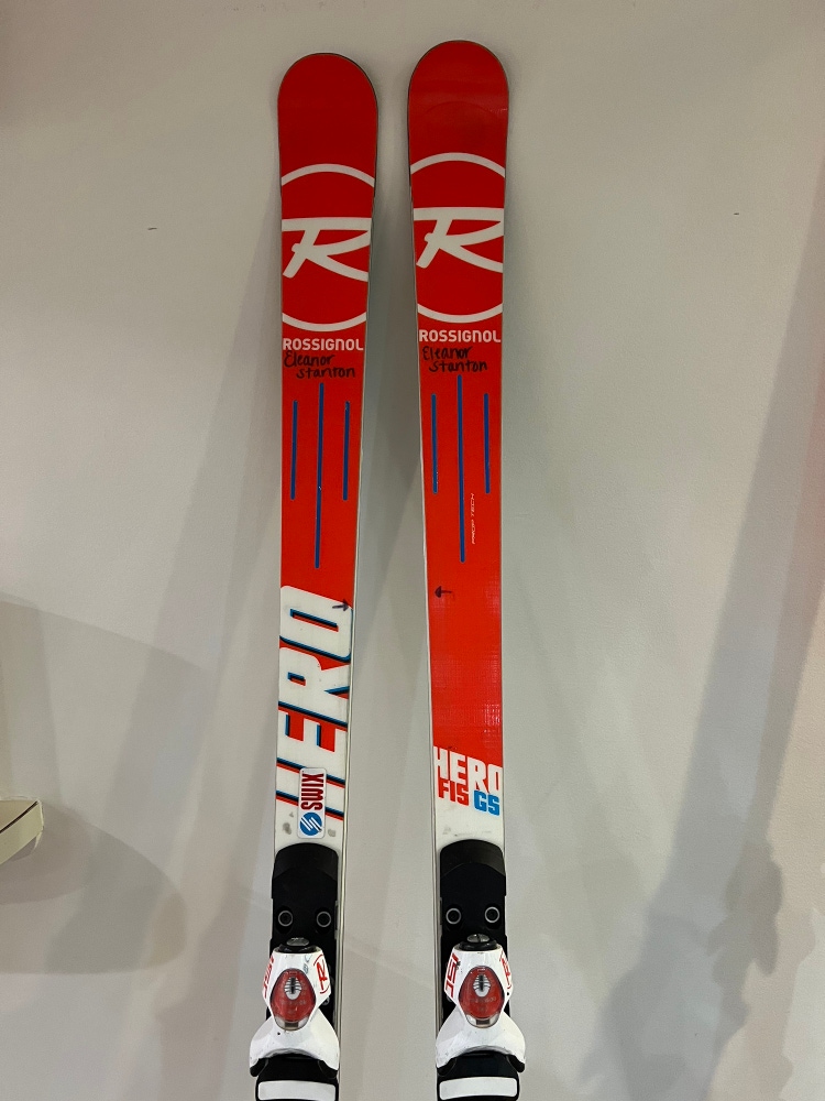 Unisex 2018 Racing With Bindings Max Din 15 Hero FIS GS Pro Skis