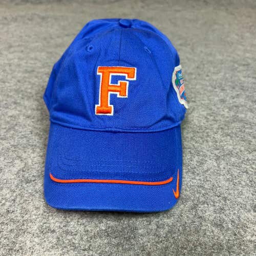 Florida Gators Mens Hat Adjustable Blue Orange National Championship 2009 NCAA