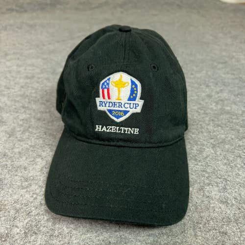 Ryder Cup Mens Hat Adjustable Black Logo Hazeltine 2016 Cap Logo Golf USA Top