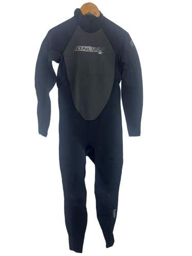 O'Neill Mens Full Wetsuit Size Large Reactor 3/2 Black - Excellent Condition!