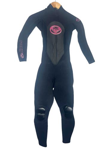 Roxy Womens Full Wetsuit Size 4 Syncro 3/2 GS Black