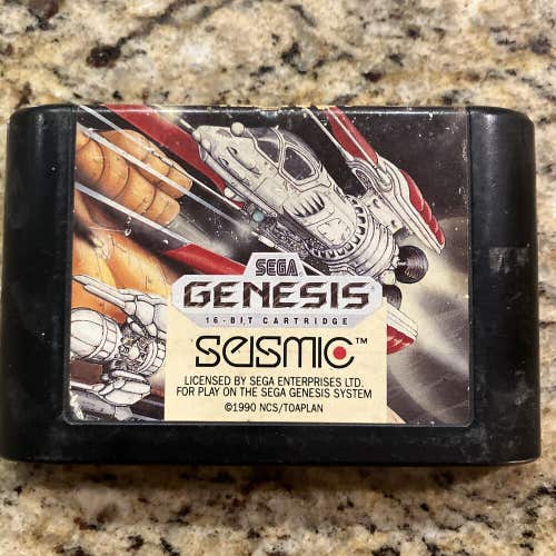 Hellfire (SEGA GENESIS, 1990 SEISMIC) Cartridge Only - Tested