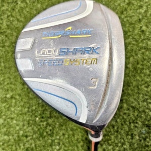 Tiger Shark Lady Shark Speed System 3 Wood RH / Ladies Graphite ~42.25" / jd6797