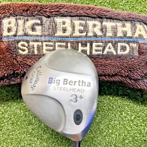 Callaway Big Bertha Steelhead 3+ Fairway Wood RCH99 Firm Graphite / sa6810