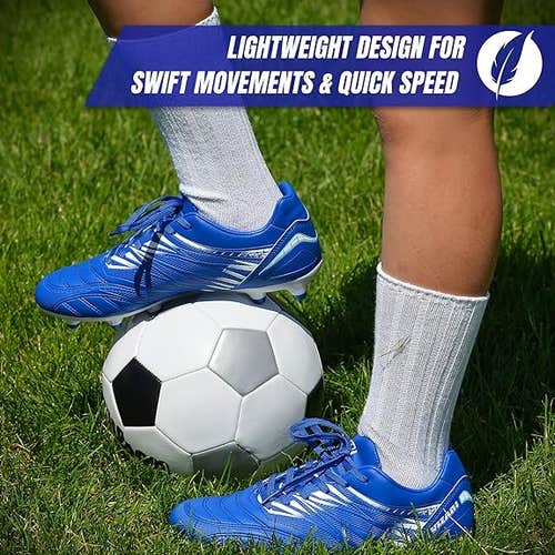 Vizari Men's ValenciaSoccer Cleats for Teens and Adults | Size-10 | VZSE93401M-10