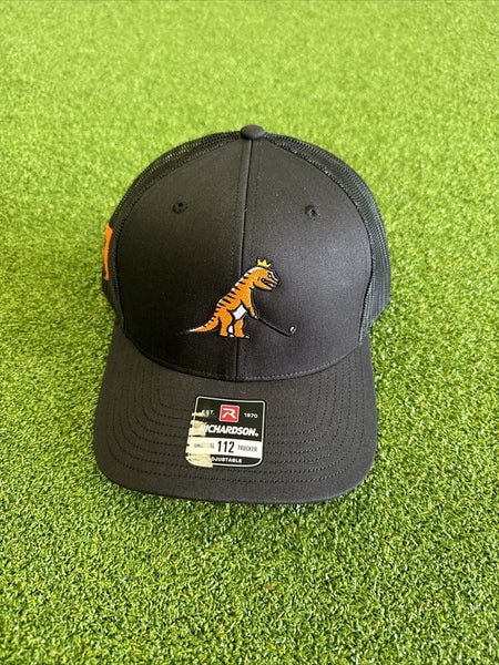 Dinosaur Logo Hat Golfing Trucker Hat Rex Golf Snap Back