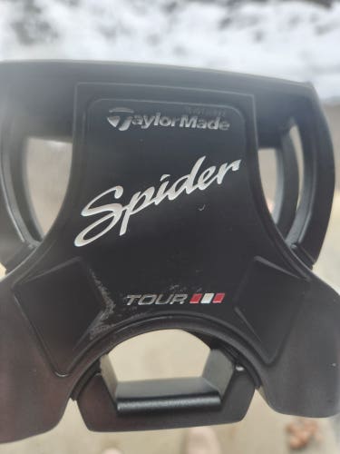 Black Men's Used 2022 TaylorMade Right Handed Spider Tour Putter Uniflex