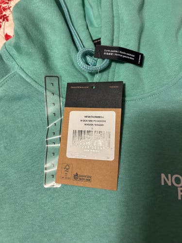 North Face Hooded Sweatshirt Size Large (Brand New).
