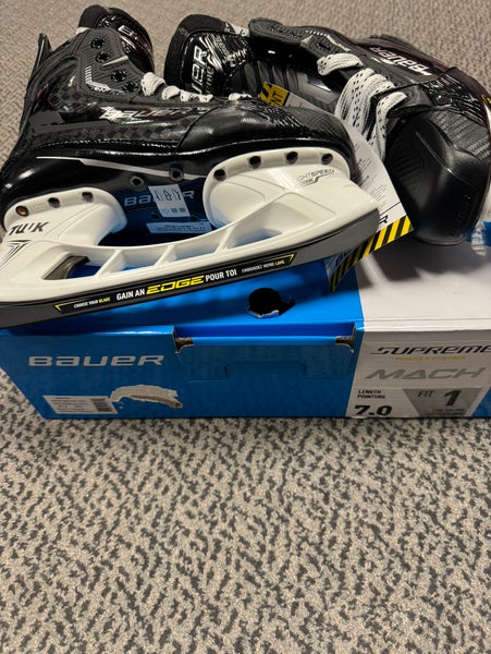 Bauer Supreme Mach Size 7 Fit 1 skate