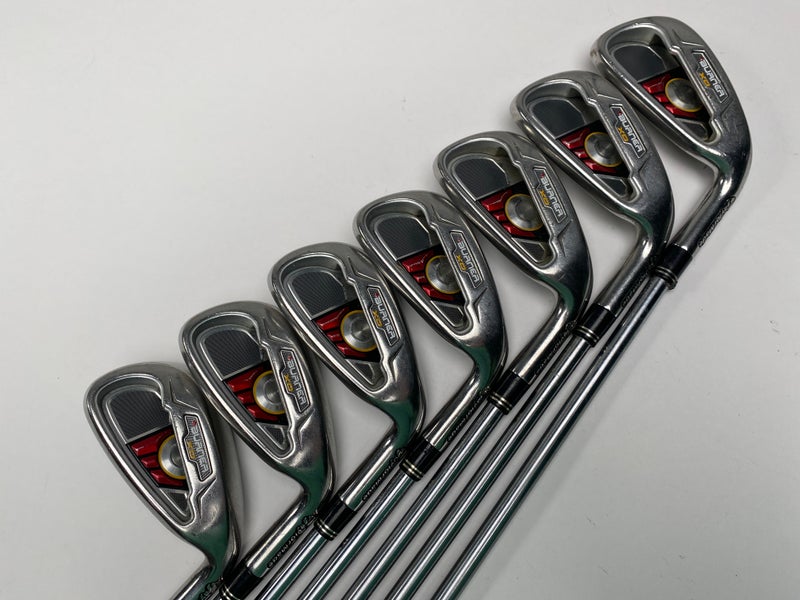 Taylormade Burner XD Iron Set 4-PW REAX SuperFast 90g Regular Steel Mens RH
