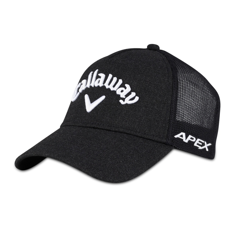 NEW Callaway Tour Authentic Trucker Black Epic Flash/Apex Snapback Golf Hat/Cap