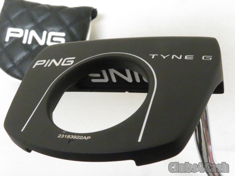 PING 2023 Milled TYNE G Putter Black Dot Straight 35" +Cover .. MINT