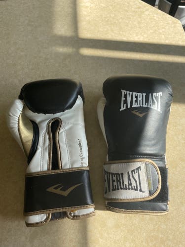 Used Everlast Powerlock Training Gloves