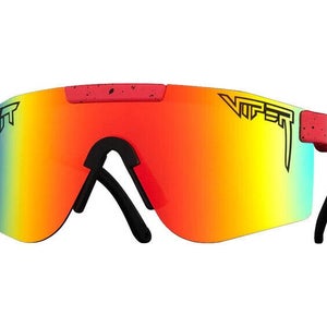PIT VIPER The Hotshot Double Wide Polarized Sunglasses NEW