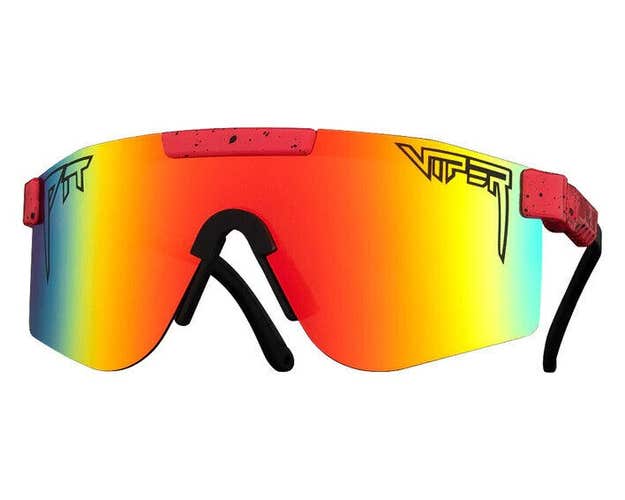 PIT VIPER The Hotshot Double Wide Polarized Sunglasses NEW