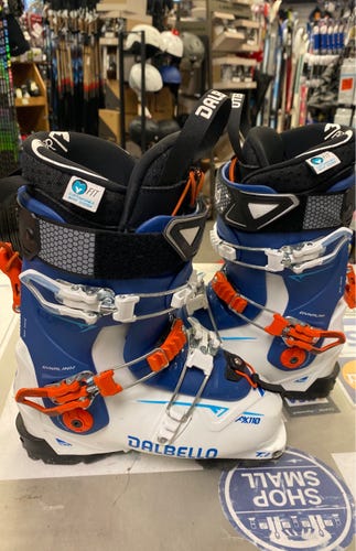 Dalbello LUPO AX 110 Used Women's telemark Ski Boots medium flex stiff
