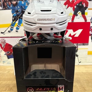 Warrior alpha one helmet White Medium