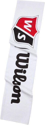 Wilson Tour Caddy Towel (White, 16" x 36") Golf NEW