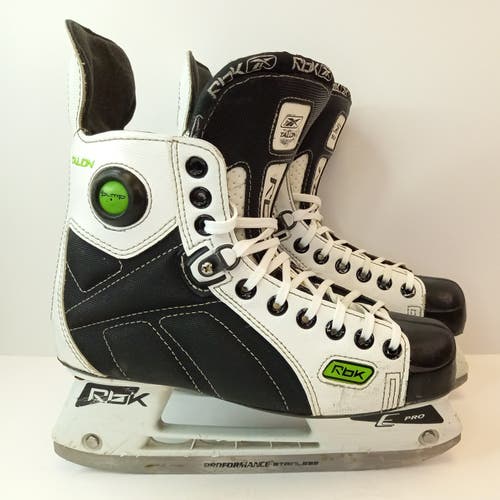 Rare Intermediate Used Reebok Pump Talon Hockey Skates Size 5 Skate (6.5 US Shoe)