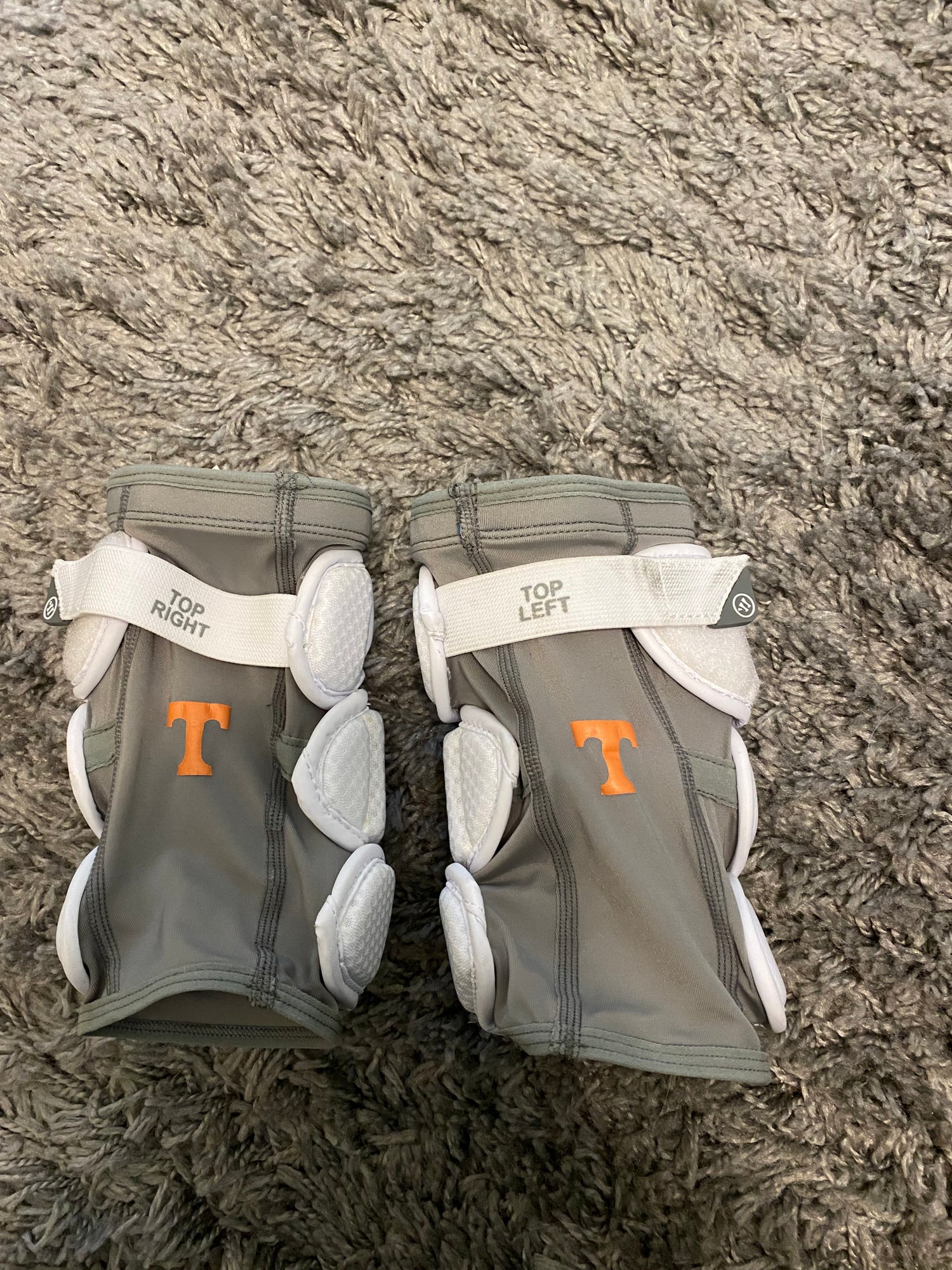 Adult Used White Tennessee Warrior Evo Pro Defense Elbow Pad SidelineSwap