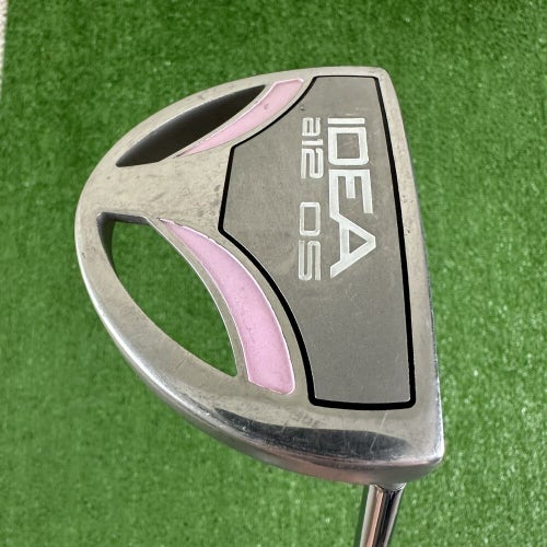 Adams Idea A12 OS Mallet Putter Pink Women’s Ladies 34” Right Handed