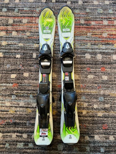 Kid's K2 Mammoth Mtn Jr All Mountain Skis with Bindings